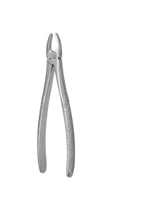 Щипцы для удаления молочных резцов верхней челюсти, №37 прямые сходящиеся, Hilbro