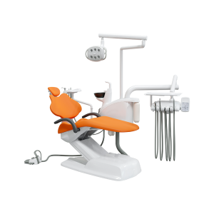 Установка стоматологическая Ajax AJ15 нижняя подача красная