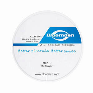 Диск Zr02 98 Multi 3D C2 16 мм, Блумден