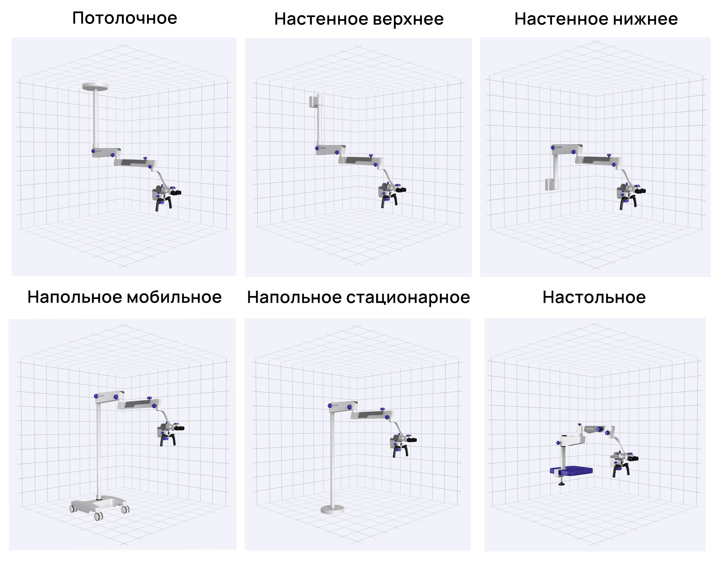 Микроскоп АМ-2000 Plus, ALLTION