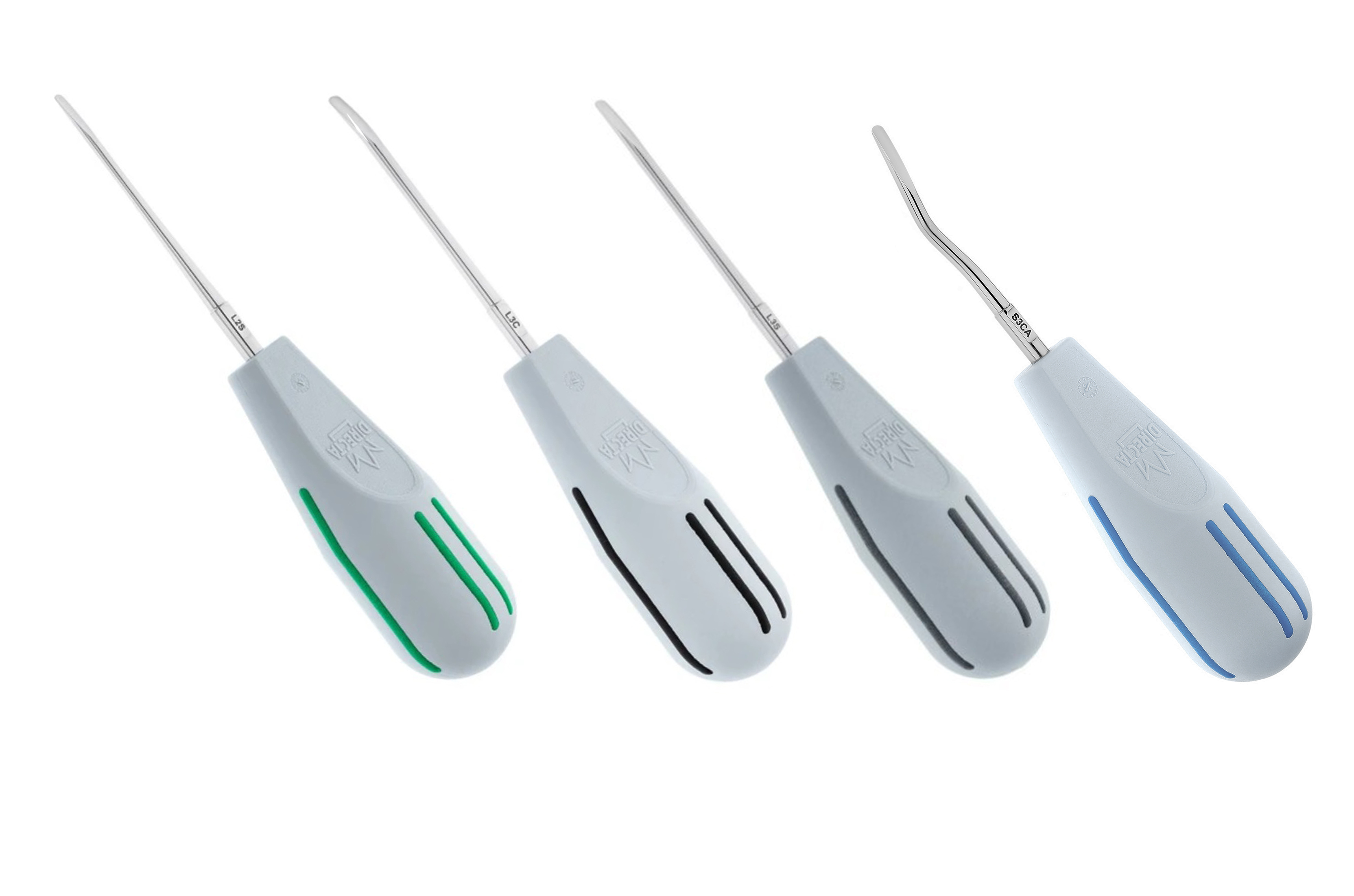 Набор люксаторов Directa Periotome KIT4 (L-2S, L-3C, L-3S, L-10)