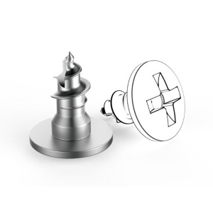 Винт для остеосинтеза 1,2*3 мм (крест), ЭндоКарбон