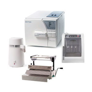 Комплект Romax: автоклав YS-22L, дистил. Z500, запеч. устр-во SEAL F300, устр-во предстерил. смазки