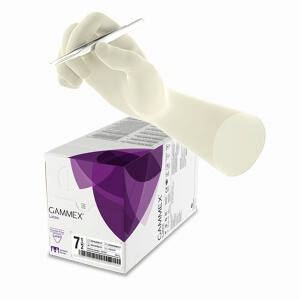 Перчатки Gammex Latex (хирургические, стерильные, латексные неопудренные)