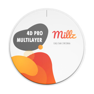 Диск Zr02 98 Multi 4D PRO A3, Millz