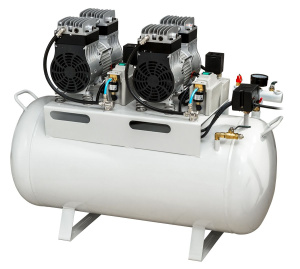 Компрессор медицинский безмасляный Меrcury, 65л, HK-4EW-65 (200л/мин), Китай