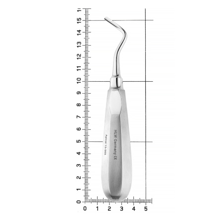 Элеватор Apical 3 мм изогнутый влево, 13-303, HLW
