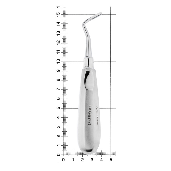 Элеватор Apical 3 мм изогнутый вправо, 13-302, HLW