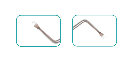 ложка по Лукасу кюретажная изогнутая 178мм